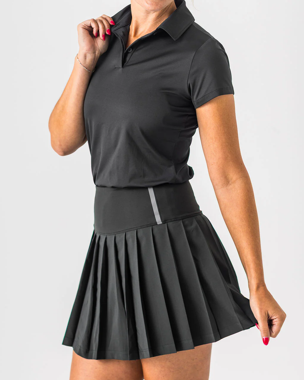 2 in 1 Pleated Skirt - Image 3